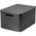 Produktbild: Curver Style L Korb De Aufbewahrung Rattan Grau