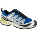 Produktbild: Salomon XA PRO 3D V9 - Herren Wanderschuhe Trail-Running Schuhe Blau 477478 , EU 44 UK 9.5 - Blau/Weiß/Grün - 44