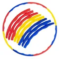 Produktbild: Slim Hula-Hoop-Rad in 8 Elementen mit Massagenoppen effektives Training