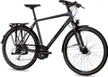 Produktbild: Airtracks Herren Trekking Fahrrad 28 Zoll TR.2845 Alivio 24 Schwarz(60cm (Körpergröße 185-195cm))