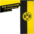 Produktbild: Hissfahne Borussia Dortmund Hochformat 400x150 cm Flagge Fahne Hissflagge BVB 09