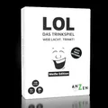 Produktbild: ANZEN LOL - Das Trinkspiel - Wer lacht, trinkt! - Weiße Edition | Kartenspiel | 