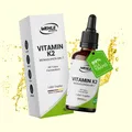 Produktbild: Vitamin K2 MK7 Tropfen 50ml 200µg pro Tagesdosis 99,7% All Trans 1850 Tropfen