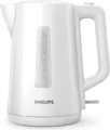 Produktbild: Philips Wasserkocher Serie 3000, 1,7 l, Tassenanzeige, herausnehmbarer Filter, Kontrollleuchte, weiß (HD9318/00)
