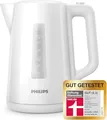 Produktbild: Philips HD9318/00 Wasserkocher Serie 3000, 1,7 l, LED-Anzeige, Federdeckel, weiß (HD9318/00)