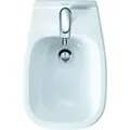 Produktbild: Duravit D-Code Wand Bidet  2257150000 mit Überlauf, weiss