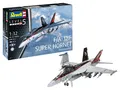Produktbild: REVELL, Bauen und bemalen Sie den Kampfjet F/A-18F Super Hornet, 1/32, REV03847