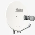Produktbild: Fuba DAL 802 W Sat Anlage Antenne Schüssel Spiegel Twin LNB DEK 217 2 Teilnehmer