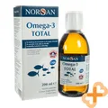 Produktbild: NORSAN OMEGA-3 Total Natur Geschmack 200 ML Nervensystem Gesundheit Mit Vitamine
