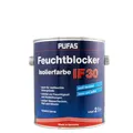 Produktbild: Pufas Feuchtblocker Isolierfarbe 2L IF30 weiss, Wandfarbe, Isolierfarbe, Nikotin