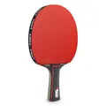 Produktbild: JOOLA Tischtennisschläger Match PRO ITTF genehmigter Allround Wettkampf Tischtennis-Schläger 4 Sterne, 1.8 MM Schwammstärke, Schwarz/Rot