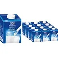 Produktbild: Weihenstephan Milch fettarme H-Milch, Fettgehalt 1,5%, ultrahocherhitzt und homogenisert, 12x 0,5 Liter