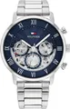Produktbild: Tommy Hilfiger Multifunktionsuhr CLASSIC 1710569, Quarzuhr, Armbanduhr, Herrenuhr, Datum, Edelstahlarmband