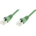 Produktbild: Telegärtner 100007965 RJ45 Netzwerkkabel, Patchkabel CAT 6a S/FTP 0.50 m Grün...