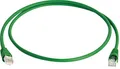 Produktbild: Telegärtner Patchkabel Cat.6A MP8 FS 500 LSZH-0,5 m, grün (L00000A0073)
