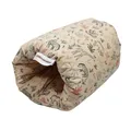Produktbild: HOBEA-Germany Ministillkissen Arm-Stillkissen kleines Stillkissen für unterwegs Stillmuff Reisestillkissen in verschiedenen Designs (Safari beige)