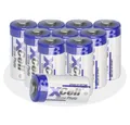 Produktbild: XCell 10x CR123A DL123A Batterien 3V CR17345 Ultra Lithium Foto lose Batterie