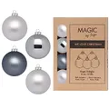 Produktbild: Kugel Hazy Grey - WE Love Christmas - Magic by Inge - 12 Stück / 8cm