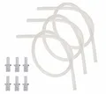Produktbild: Milchschlauch 3x & Anschlussnippel 6x für Kaffeevollautomaten  kompatibel mit...