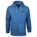 Produktbild: Spitzbub Herren Hoodie Pullover mit Kapuze Sweatjacke Zipper Kapuzenpullover mit Reißverschluss in Blau (S)