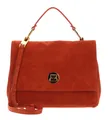 Produktbild: COCCINELLE Liya Suede Handbag Handtasche Umhängetasche Tasche Tangerine Neu