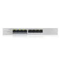Produktbild: Zyxel 8-Port Gigabit Web / Smart Managed PoE+ Switch mit einem Budget von 60 Wat