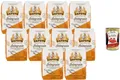 Produktbild: Italian Gourmet Vollkorn Weizenmehl – 10 x 1kg Vorteilspack Whole Wheat Flour für Brot, Pizza, Focaccia, Pasta & Backen (10kg Gesamt) + Italian Gourmet Polpa