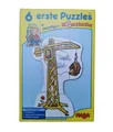 Produktbild: 🧩 HABA 6 Erste Puzzles Baustelle - gebraucht & vollständig 🧩
