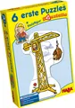 Produktbild: HABA Steckpuzzle Baustelle 6 Teile Holzfigur Kinder ab 2 J. Motorik