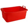 Produktbild: LOCKWEILER   Wanne eckig 62 cm/45 l rot
