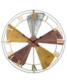 Produktbild: Vintage Wanduhr bunt Wikon
