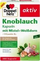 Produktbild: Doppelherz Knoblauch Kapseln mit Mistel + Weißdorn 480 Stück