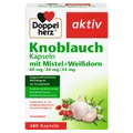 Produktbild: Knoblauch Kapseln mit Misteln + Weißdorn + Vitamin B1 (480 Kapseln)