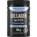 Produktbild: Collagen Pulver 500 Gramm, Bioaktives Kollagen von EXVital
