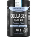 Produktbild: Collagen Pulver, Kollagen Hydrolysat Peptide, Typ 1, 2 & 3 Pulver, 500 g