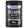 Produktbild: Collagen Pulver 500 Gramm, Bioaktives Kollagen, Typ 1, 2, 3  100% Rind