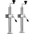 Produktbild: Xpotool Anhängerstütze 2 Stück, Höhenverstellbar 510-760 Mm, 130 X 90 X 760 Mm, Abstellstütze Mit 2 Klemmhaltern Ø 48 Mm, Anhänger