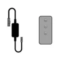 Produktbild: kalb LED Funk Controller Set mit Fernbedienung, dimmbar, 12V 24V DC, max. 3A, 36W bis 72W, kompatibel mit kalb System, für LED Beleuchtung Innenbereich, Memory Funktion