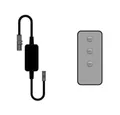 Produktbild: kalb LED Funk-Controller Set Fernbedienung 12-24V 36-72W dimmbar kalb Wandtaster