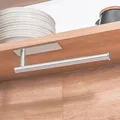 Produktbild: ELMOWO - Premium Edelstahl Küchenrollenhalter ohne Bohren selbstklebend inkl. Spezialkleber (extrem sicherer Halt) Küchenrollenhalterung für Küchenschrank, Spülbecken oder zur Wandbefestigung (silber)
