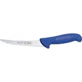 Produktbild: ErgoGrip Ausbeinmesser, flexibel, 13cm blau, geschweifte Klinge