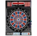 Produktbild: Karella Dartautomat Dartautomat Premium Silver (Set, mit Dartpfeilen), Eingabe der eigenen Spielernamen mit Hilfe einer Texteingabe-Schablone