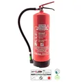 Produktbild: GLORIA Bio-Schaum-Dauerdruck-Feuerlöscher SDE 6 - fluorfrei - Inhalt 6 l - Brandklasse A+B - inkl. Wandhalterung