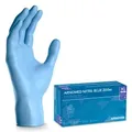 Produktbild: ARNOMED Nitril Blue Einmalhandschuhe, puderfrei, blau 359-XL , 1 Packung = 200 Stück, Größe XL