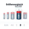 Produktbild: Alkaline Batterien D LR20 1.5V 4er Set ANSMANN auslaufsicher langlebig