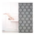 Produktbild: relaxdays Duschrollo grau Punkte Breite 80 cm, 80x240cm grau 80 cm x 240 cm