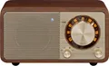 Produktbild: Sangean Genuine mini WR-7 kirsch tragbares Retro-Tischradio mit Bluetooth