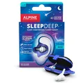 Produktbild: Alpine SleepDeep - Ohrstöpsel zum Schlafen und für Konzentration - 27dB - Neue 3D-Ovalform Ohrenstöpsel und weicher, geräuschdämpfender Kern für maximalen Komfort und Dämpfung - Größe S