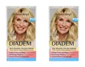 Produktbild: 2x Schwarzkopf Diadem 3in1 Pflege-Color-Creme 703 Platinblond EAN4015100743753