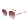 Produktbild: Guess Damen Sonnenbrille GF6190-5828F, Wrap Around, Rosa, Modern, Glam